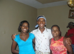 Ernest, Franchette et leur fille Florence...