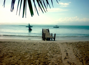 Ile à Vache, plage d'Abakabay