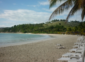 Ile à Vache, plage d'Abakabay