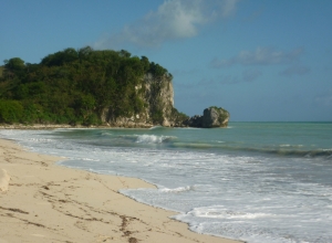 Ile à Vache,  plage d'Abakabay