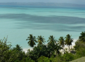 Plage d'Abakabay sur l'Ile à Vache