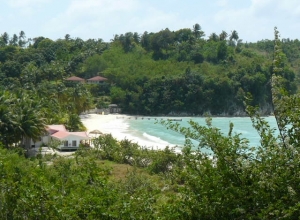 Plage d'Abakabay sur l'Ile à Vache