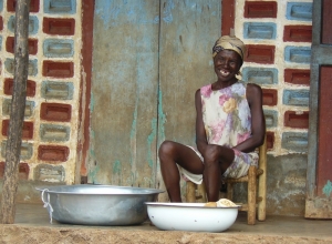 Villageois aux Iles Cayémites