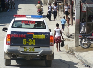 Voiture de patrouille de Jérémie